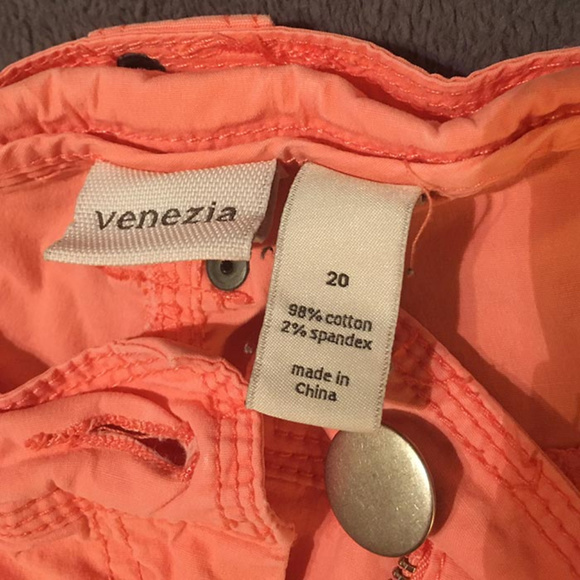 Vibrant Coral Capri/Shorts - Picture 4 of 7